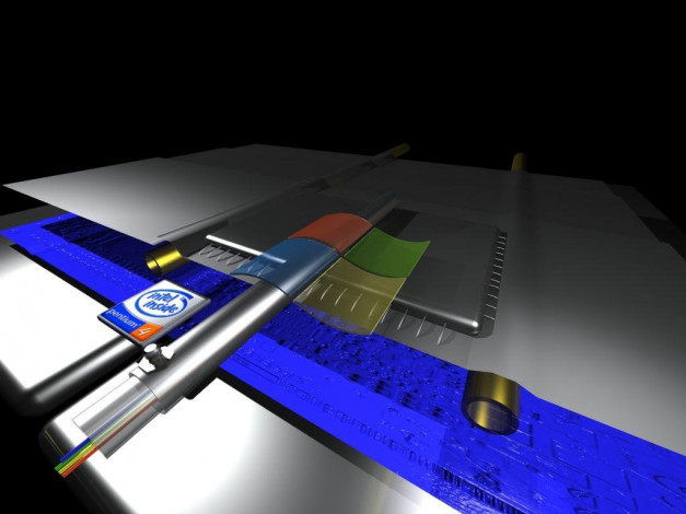 Обои картинки фото компьютеры, intel
