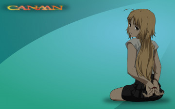 Картинка аниме canaan