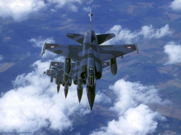 Обои картинки фото mirage, f1cr, авиация, боевые, самолёты