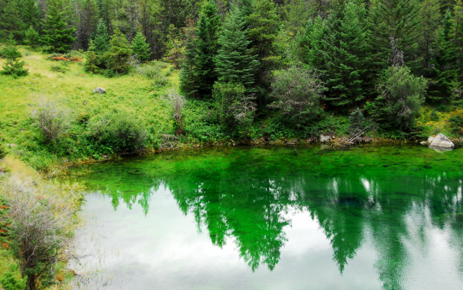 Обои картинки фото jasper, national, park, canada, природа, реки, озера