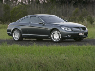 обоя автомобили, mercedes-benz, c216, au-spec, cl, 600