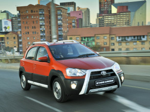 обоя автомобили, toyota, красный, 2014г, za-spec, cross, etios