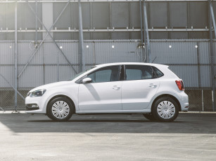 Картинка автомобили volkswagen светлый 2014г typ 6r uk-spec 5-door tsi polo