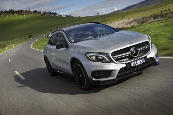 Картинка автомобили mercedes-benz 2014г x156 au-spec amg 4matic gla 45