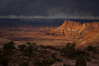 Картинка природа горы камни каньон скала юта америка
