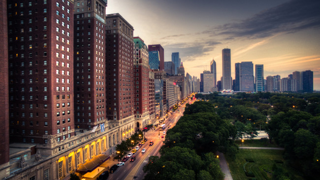 Обои картинки фото chicago, города, Чикаго , сша, высотки