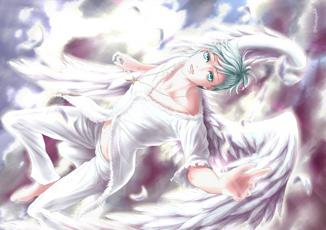 Обои картинки фото аниме, uta no prince-sama, ангел