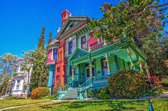 Обои картинки фото vintage house in california, города, - здания,  дома, vintage, house, in, california