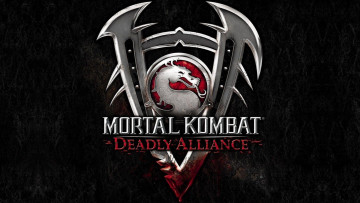 обоя видео игры, mortal kombat deadly alliance, эмблема