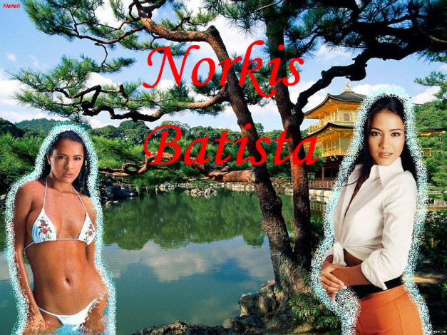 Обои картинки фото Norkis Batista, норкис, батиста, девушки