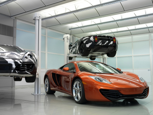 Обои картинки фото автомобили, mclaren