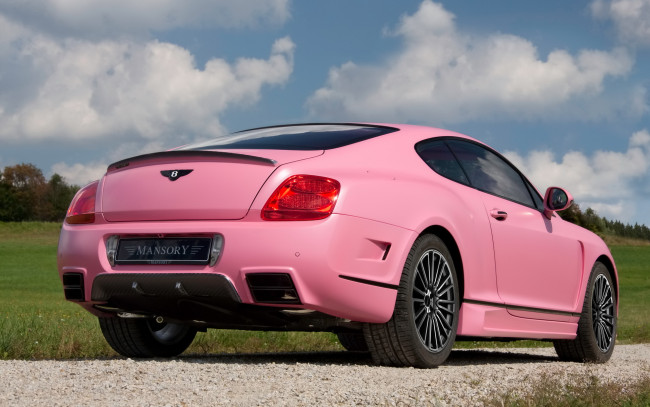 Обои картинки фото 2010, mansory, bentley, vitesse, rose, автомобили