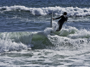 Картинка спорт серфинг море волны
