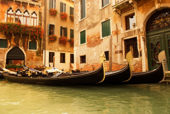 обоя корабли, лодки, шлюпки, италия, венеция, гондола