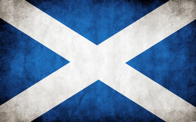 Обои картинки фото шотландия, разное, флаги, гербы, синий, белый, крест