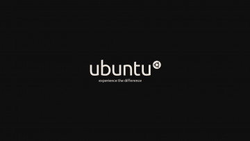 обоя компьютеры, ubuntu linux, темный