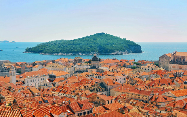 Обои картинки фото города, дубровник , хорватия, адриатическое, море, дубровник, croatia, dubrovnik