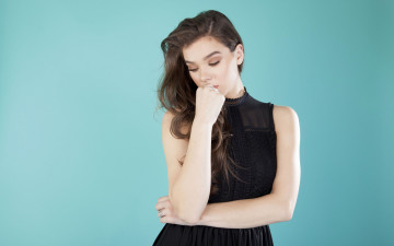 обоя девушки, hailee steinfeld, платье, шатенка, актриса