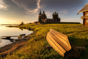 Картинка города -+исторические +архитектурные+памятники остров северная часть онежское озеро музей заповедник кижи зодчество россия