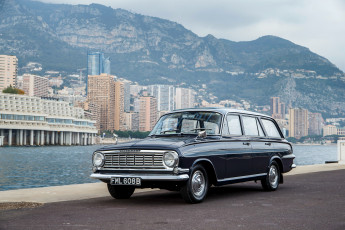 обоя автомобили, vauxhall, 1961, 1964, victor, de, luxe, estate, fb, ретро, grey, metallic