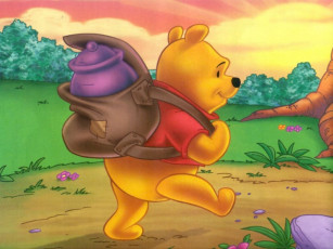 обоя мультфильмы, winnie, the, pooh