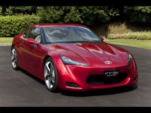 Картинка 2009 toyota ft 86 concep автомобили