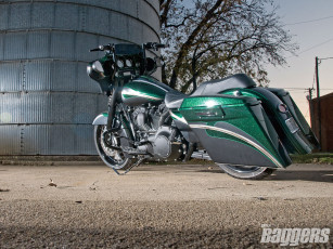 Картинка 2009 harley davidson street glide мотоциклы customs