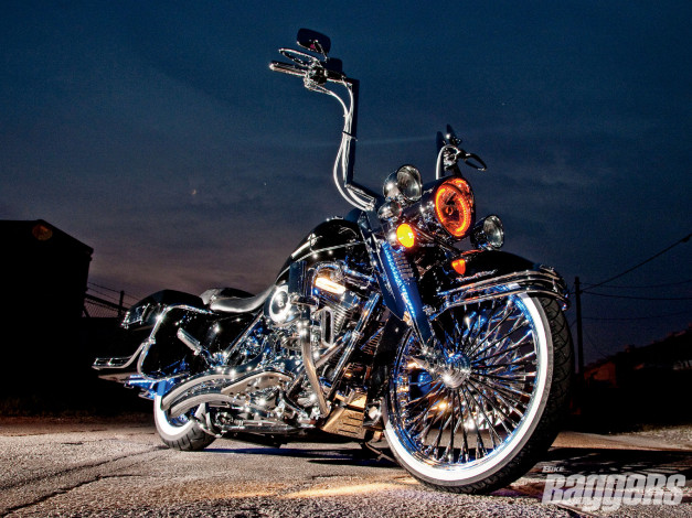 Обои картинки фото 2007, harley, davidson, road, king, мотоциклы