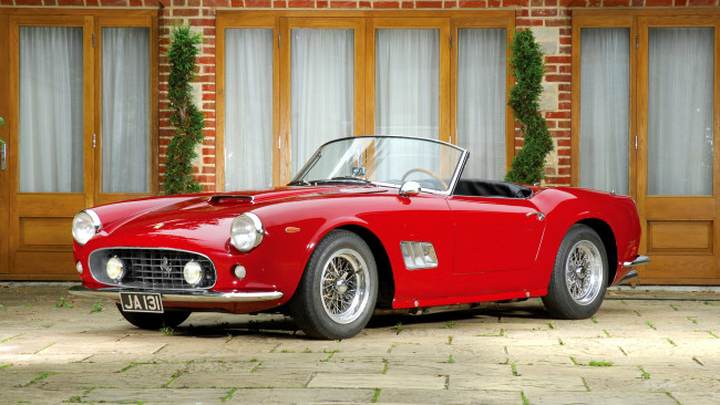 Обои картинки фото ferrari, 250, автомобили, гоночные, s, p, a, спортивные, италия