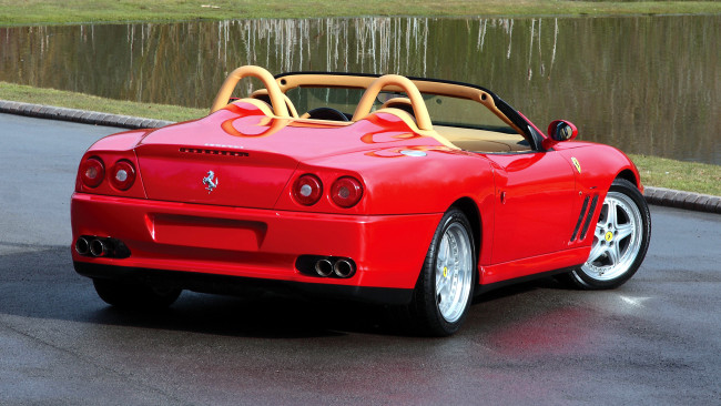 Обои картинки фото ferrari, 550, автомобили, италия, спортивные, гоночные, s, p, a