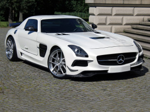 Картинка автомобили mercedes-benz sga aerodynamics sls 63 amg black series c197 2014г