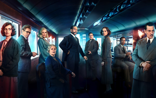 Обои картинки фото кино фильмы, murder on the orient express , 2017, murder, on, the, orient, express