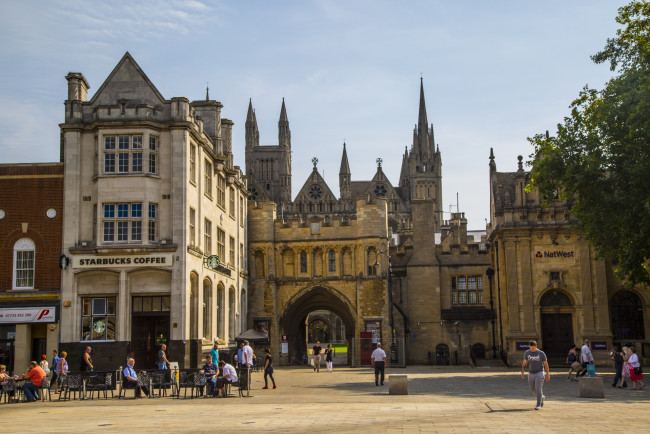 Обои картинки фото peterborough cathedral, города, - католические соборы,  костелы,  аббатства, peterborough, cathedral