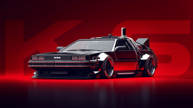 Обои картинки фото автомобили, dmc, delorean