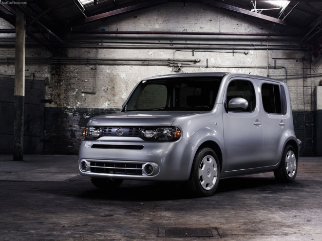 Обои картинки фото nissan, cube, 2010, автомобили, datsun