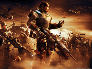 Картинка видео игры gears of war