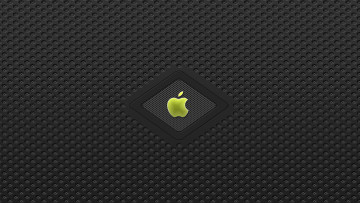 Картинка компьютеры apple сетка яблоко логотип