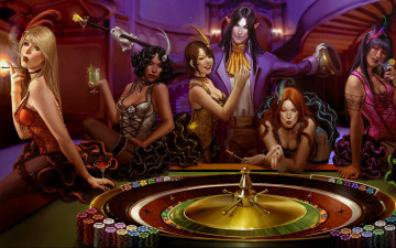 Картинка фэнтези девушки рулетка эльф казино
