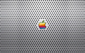 Картинка компьютеры apple яблоко сетка