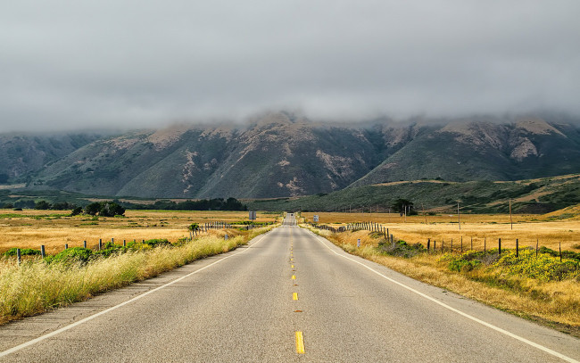 Обои картинки фото природа, дороги, горы, дорога, разметка