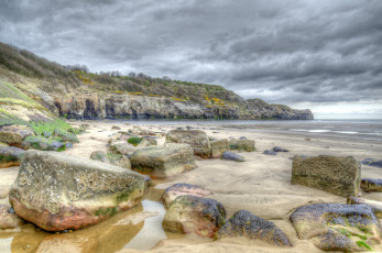 Картинка природа побережье океан берег камни