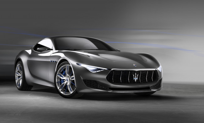 Обои картинки фото автомобили, maserati, 2014г, concept, alfieri