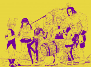 Картинка аниме nanatsu+no+taizai персонажи семь смертных грехов арт дуплекс