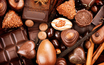 обоя еда, конфеты,  шоколад,  сладости, sweets, candy, chocolate, шоколад, сладкое, орехи