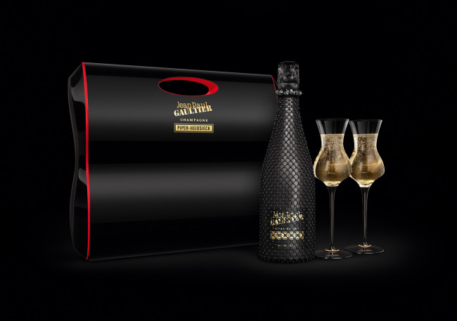 Обои картинки фото бренды, jean paul gaultier, шампанское