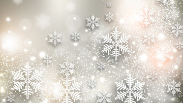 Картинка праздничные векторная+графика+ новый+год снежинки