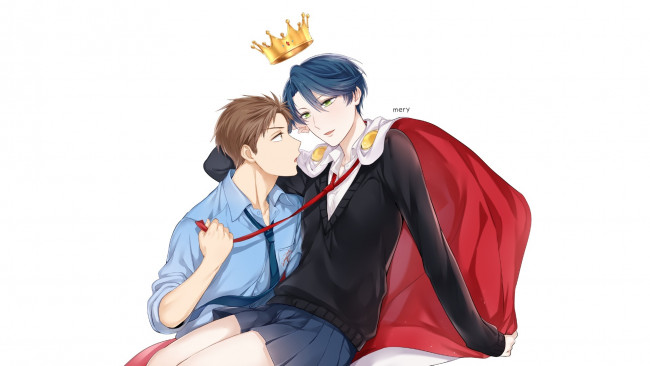 Обои картинки фото аниме, gekkan shoujo nozaki-kun, парень, девушка