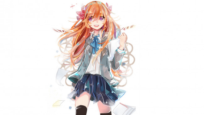 Обои картинки фото аниме, gekkan shoujo nozaki-kun, сакура