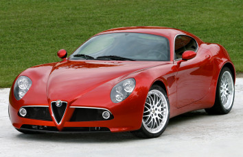 Картинка alfa+romeo+8c+competizione+prototype+2006 автомобили alfa+romeo 2006 prototype competizione 8c alfa romeo