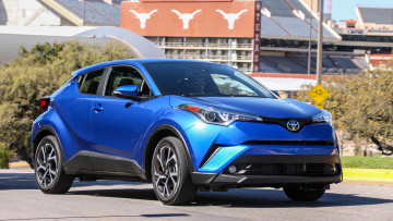 обоя toyota c-hr 2018, автомобили, toyota, c-hr, 2018, синяя